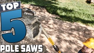 Ultimate Guide to the Top 5 Best Pole Saws  MustHave Tools for Tree Trimming [upl. by Sollows]