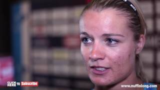 DAFNE SCHIPPERS SAYS SHES READY FOR THE WORLDS  IAAF London Anniversary Games 2017 [upl. by Sherborn]