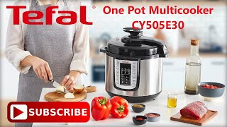 Tefal One Pot Multicooker  CY505E30  AllinOne Electric Pressure Cooker  JustUnboxing NoReview [upl. by Lorenzana]