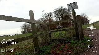 2023 11 22 Ashbury Folly to Wantage Monument car parks [upl. by Avitzur635]