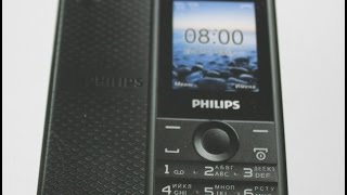 Philips Xenium E103 [upl. by Amocat]