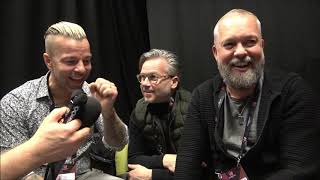 Melodifestivalen 2019 Interview with Arvingarna I do [upl. by Bramwell284]