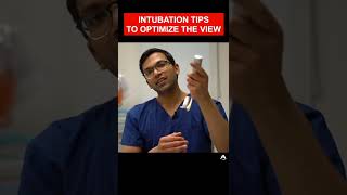 Optimising view at intubation  shorts airway laryngoscopy [upl. by Dianuj]