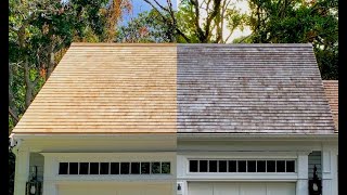 HOW TO quotSoft Washquot a Cedar Roof [upl. by Orimar515]