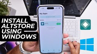 Install AltStore on iPhoneiPad using Windows2023 [upl. by Arrais]