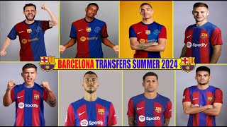 BARCELONA TRANSFERS NEWS SUMMER 2024 🔥 Bernardo SilvaKimmichGuido RodríguezDybalaAnsu Fati ✅ [upl. by Allez917]