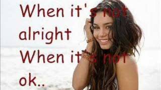 Vanessa Hudgens  Say ok lyrics [upl. by Tterej]