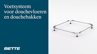 Bette  Voetsysteem voor douchevloeren en douchebakken [upl. by Wesley349]