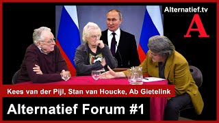 294 Alternatief Forum 1 Assange Navalny Gaza Oekraïne Kees vd Pijl Stan v Houcke Ab Gietelink [upl. by Iatnohs309]