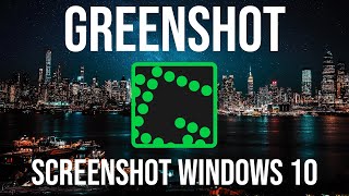 LEARN GREENSHOT IN 10 MINUTES  Free Screenshot App for Windows 10 [upl. by Pitzer431]