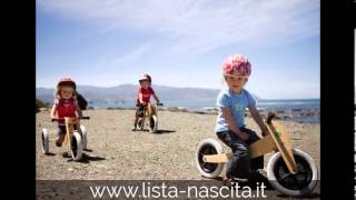 Triciclo design per bimbi  Bicicletta di design per bambini dalla Nuova Zelanda by LISTA NASCITA [upl. by Niamart]