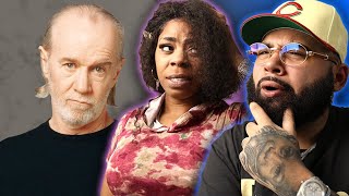 George Carlin CAME TO SPEAK TRUTH  10 Commandments  BLACK COUPLE REACTS [upl. by Koffler]