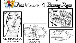 ColoringBuddyMike Halo 4 Coloring Pages To Print [upl. by Zelikow]