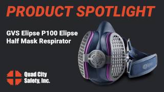 Product Review GVS Elipse P100 Half Mask Respirator [upl. by Ytisahcal80]