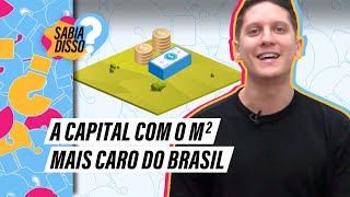 A capital com o m² mais caro do Brasil [upl. by Ashbaugh761]