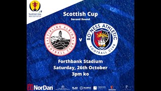 HIGHLIGHTS 202425  Stirling Albion 60 Boness Athletic  Scottish Cup  27102024 [upl. by Ikcaj]