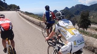 Mallorca Cycling Video for Indoor Training 80 Minute HD Drift Camera [upl. by Akihsay]