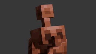 Creating a Copper Golem  Copper Golem  Bedrock Edition [upl. by Atikam]