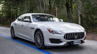 Prova su strada Maserati Quattroporte GTS 2017 V8 530 cv made in Italy ENG SUB [upl. by Ferren]