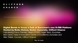 Fintech BiteSize A look at Euroclears new DFMI Platform for digital bonds [upl. by Anatsirhc]