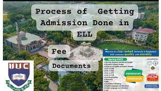 Process Of Getting Your Admission Done in English Language and Literature at IIUC [upl. by Guyon]