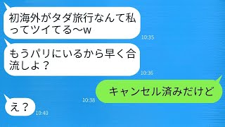 新婚旅行にタダで参加することを前提にしている義妹「タダ旅行サイコーw」→浮かれたDQN女が旅行当日に真実を聞いた時の反応がwww [upl. by Florry]