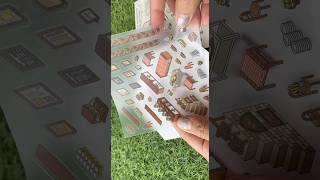 DIY ASMR stickers SCENE cafetería sticker stickersdecoration scenestealer moda tendencia shein [upl. by Yregerg]