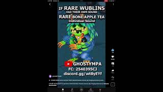 Ghostympa Rare Wublin song Credit to Ghostympa CapCut Prediction [upl. by Ahsinev]