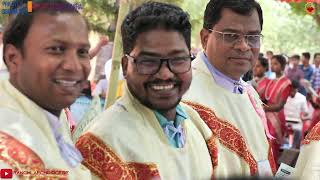 नये पुरोहित का आशीर्वाद बिसर्जन नाचपावन पुरोहिताभिषेकPRIESTLY ORDINATION FRGEORGE LAKRA 24APRIL [upl. by Voss433]