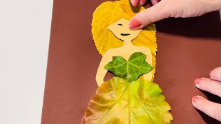 Bricolage activité feuilles d’automne 🧡DIY autumn leaves 🍁 [upl. by Tarsus]