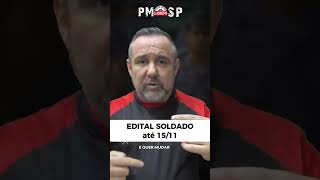 Novo edital  Soldado PM novembro agora [upl. by Hymen204]