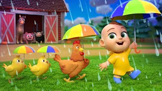 Lluvia Lluvia Vete Ya Versión con Animales l Lalafun Canciones Infantiles y Música para Chicos [upl. by Little]