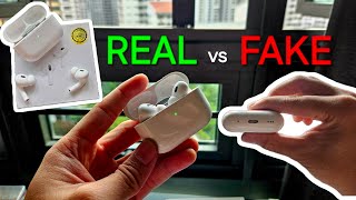 AirPods Pro 2 Fake Super Clone Unboxing 20 vs 349 [upl. by Lanfri]