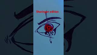 sharingan edit  sha sharingan naruto gaming [upl. by Yhtomiht]