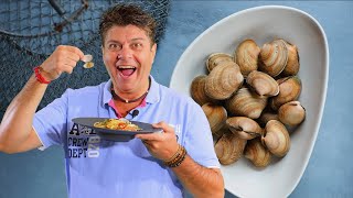 Festival těstovin díl 6 špagety s mušlemi vongole  Lahodný a rychlý recept [upl. by Mosi131]