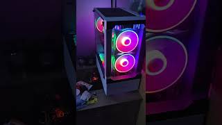 Gamdias Talos E3 White  Shroud RGB Mod  AsiaFox Coolman White Fans [upl. by Akiem]