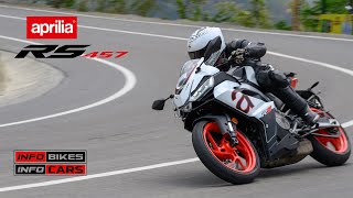 Aprilia RS 457 Review [upl. by Lleder]