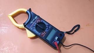 DT266 Clamp Meter How To Measure Current Ampere  Multimeter [upl. by Maureene]