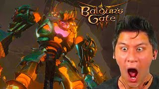 THE GRYMFORGE GOLEM BOSS FIGHT Baldurs Gate 3 [upl. by Elcin894]