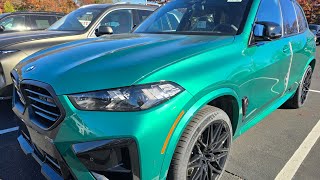 2025 BMW X5M COMPETITION ISLE OF MAN GREEN  WALKAROUND  THE ULTIMATE PERFORMANCE SUV [upl. by Leahci]