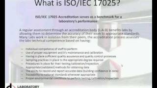 What is ISO 17025 [upl. by Deena554]