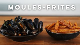 Homemade Moulesfrites  SAMSEATS [upl. by Tessi]