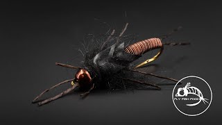 COPPER JOHN  Stonefly Style  Copper Joan  Fly Tying Tutorial [upl. by Aicnetroh]