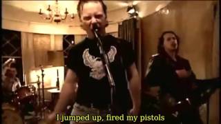 Metallica Whiskey in the jar Official Music Video Lyrics O Screen HD [upl. by Anihsit226]