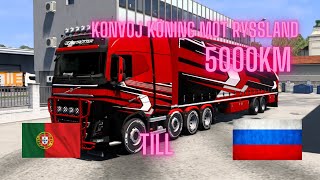 Ets2 152 Konvoj Olhão  Vyborg Part 2 [upl. by Perkoff]