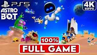 ASTRO BOT PS5 Gameplay Walkthrough FULL GAME 100 4K 60FPS  No Commentary [upl. by Latsyrc555]