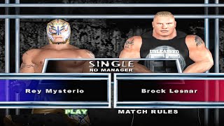 Rey Mysterio vs Brock Lesnar Solo Match WrestleMania Full Match  Beast Vs 619 [upl. by Radmen]