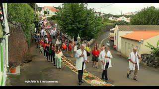 “FESTA DA SRA DO ROSÁRIO” Procissão – Vila do Topo – Ilha de São Jorge [upl. by Amehsat]