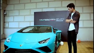 West Bengals first Huracan EVO RWD Spyder in Blu Glauco shade delivery  Lamborghini  India [upl. by Alak432]