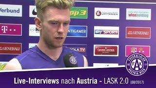 LiveInterviews nach Austria  LASK 20 [upl. by Afatsuom534]